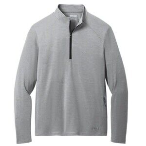 OGIO Transition Pullover Fleece Jacket Long Sleeve Outdoors Gray Men's Size XL